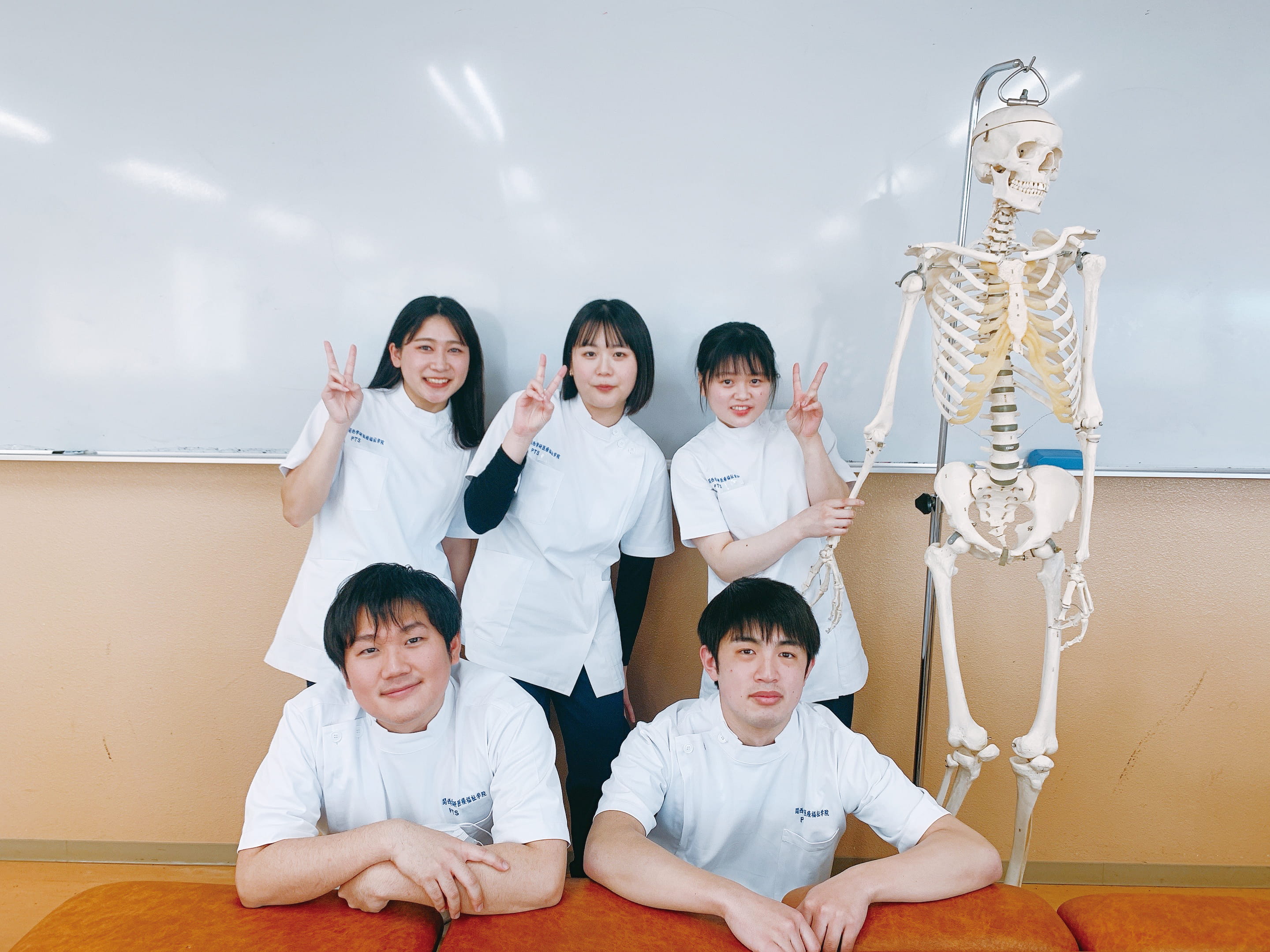 ガッチャンと、理学療法学科
