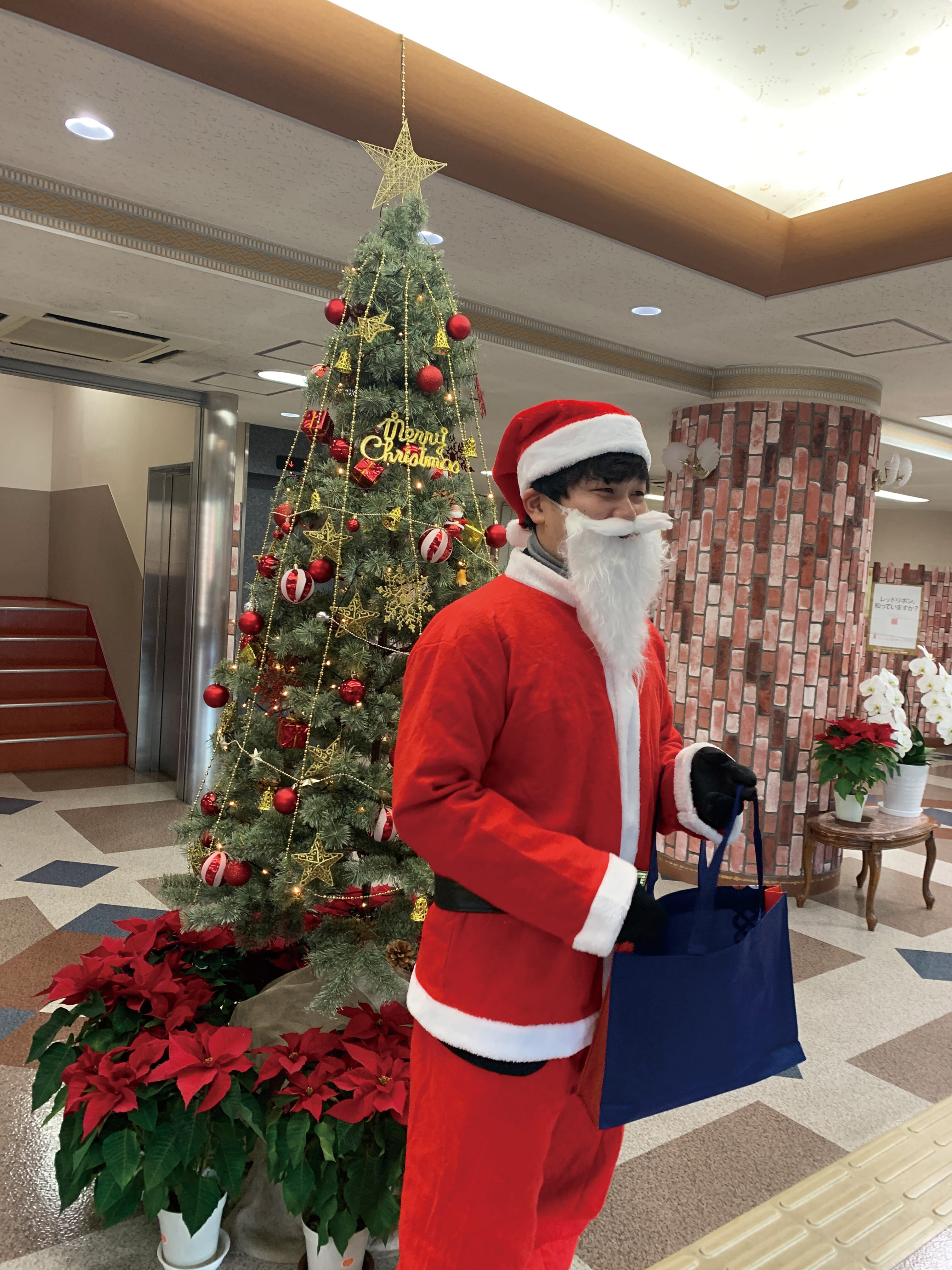 クリスマス、サンタがやってきた