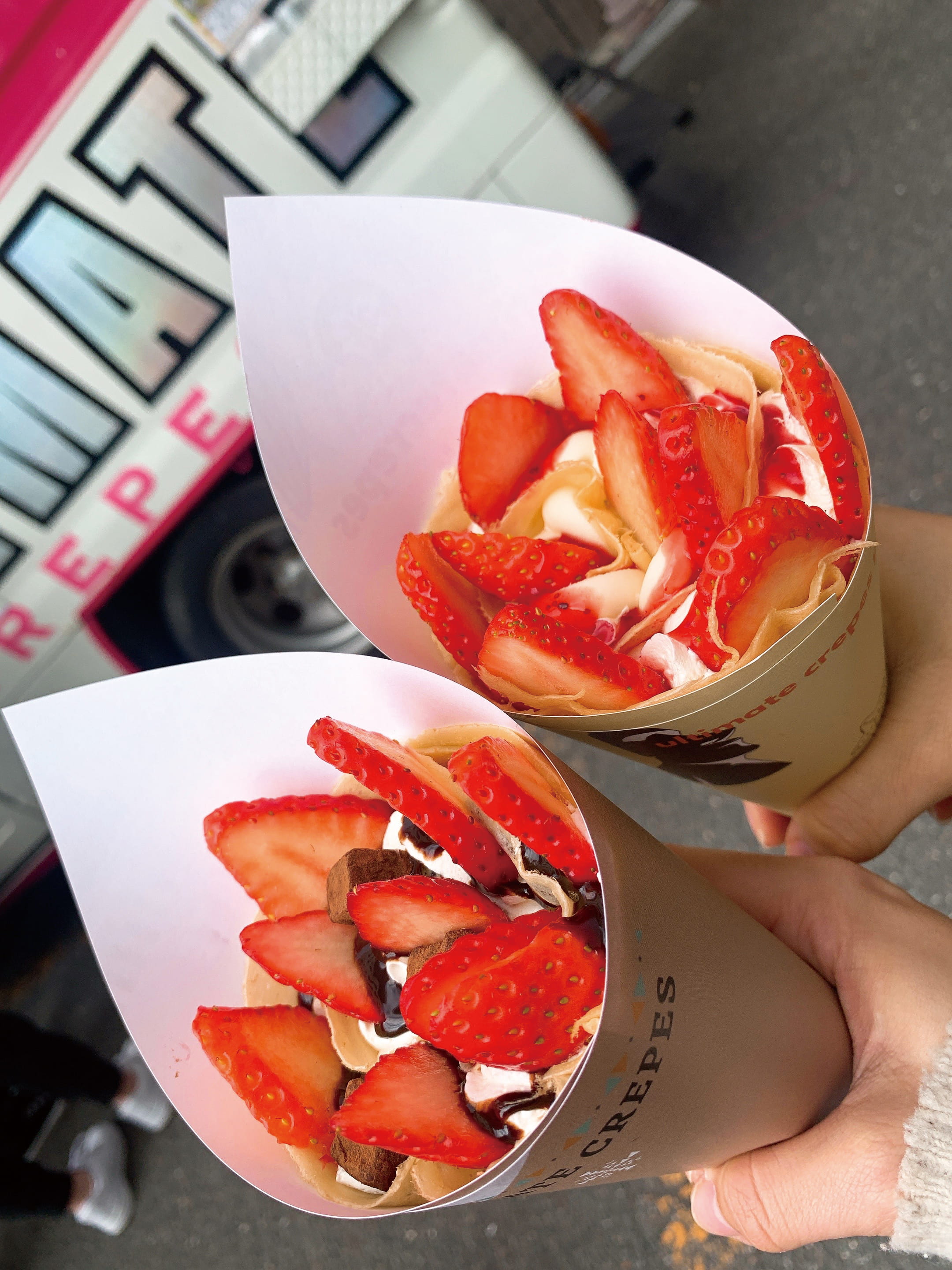 クレープ、キッチンカー